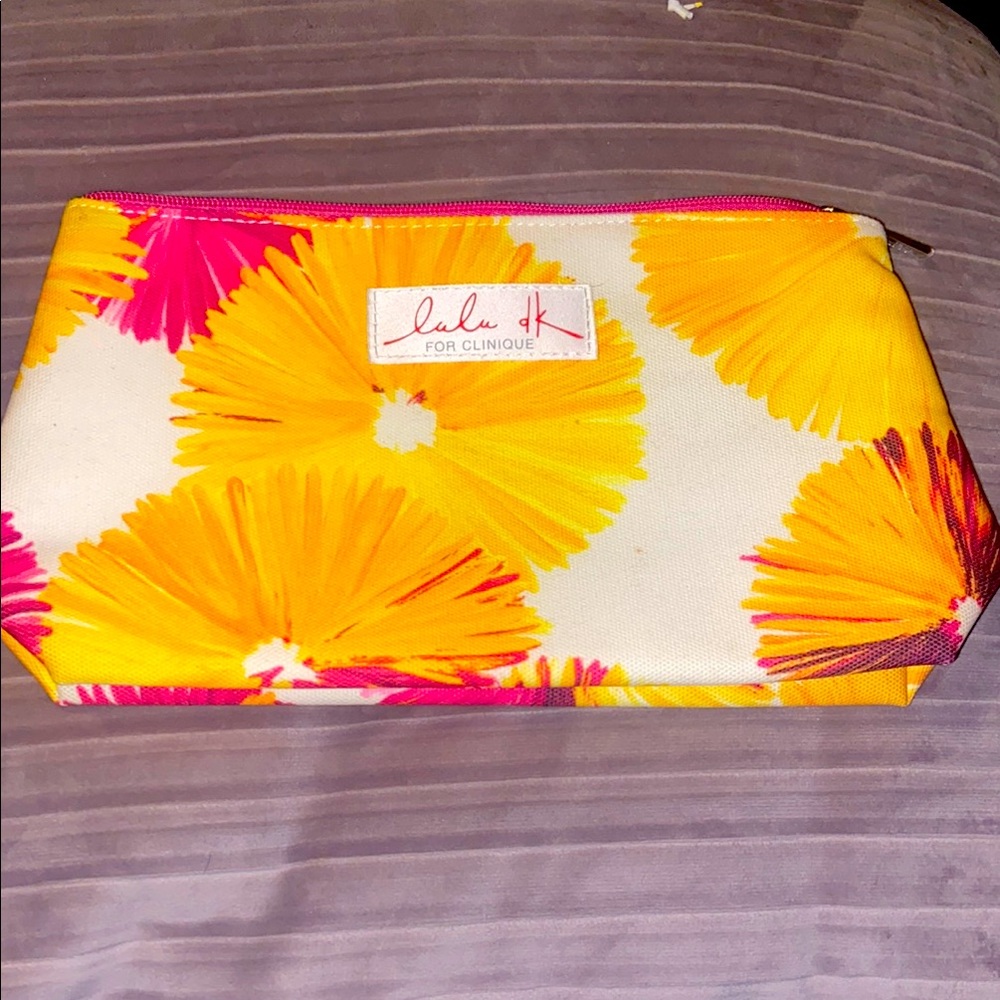 Lulu DK for Clinique Floral Pouch